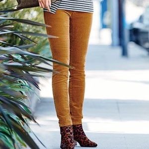 Cabi Umber Corduroy Skinny Pants Style 3197